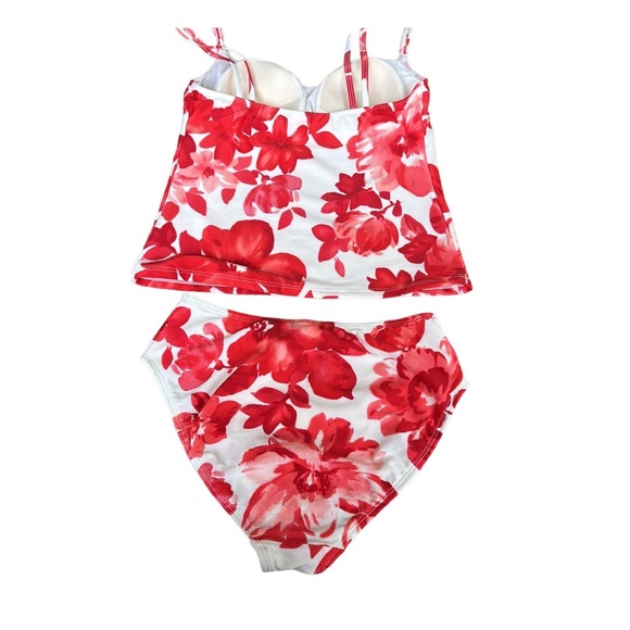 LA BLANCA 2pc swim suit, size 8 with matching pants, size S, VGC - Picture 6 of 16